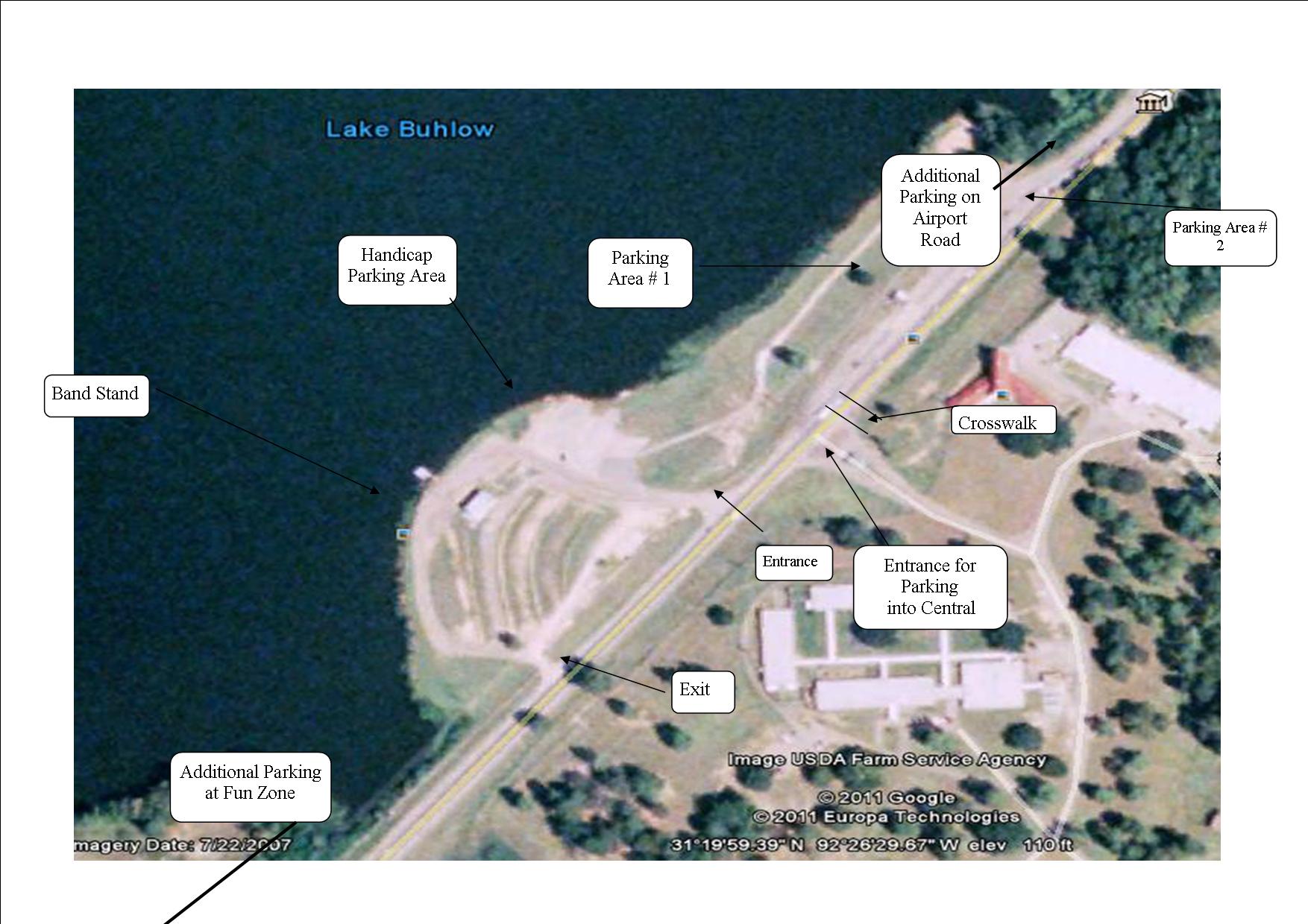 Fireworks over Buhlow Map