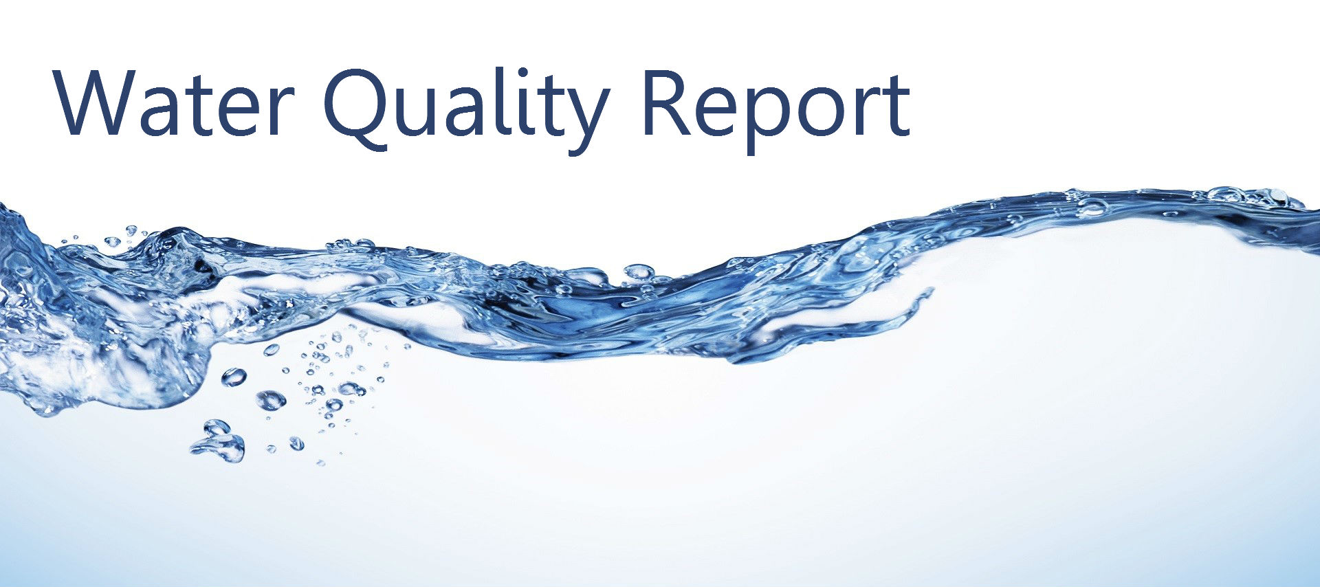 Water Quality Report