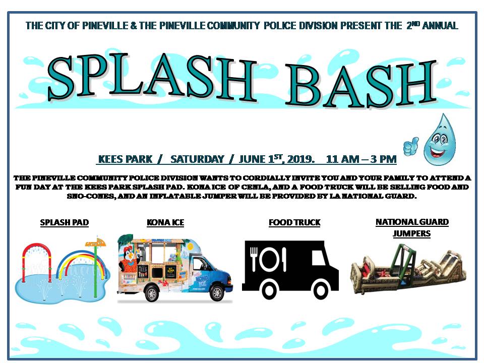 Splash Bash June 1, 2019