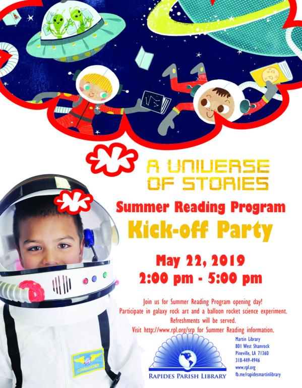 Library Summer Reading Program Kick-Off Party
