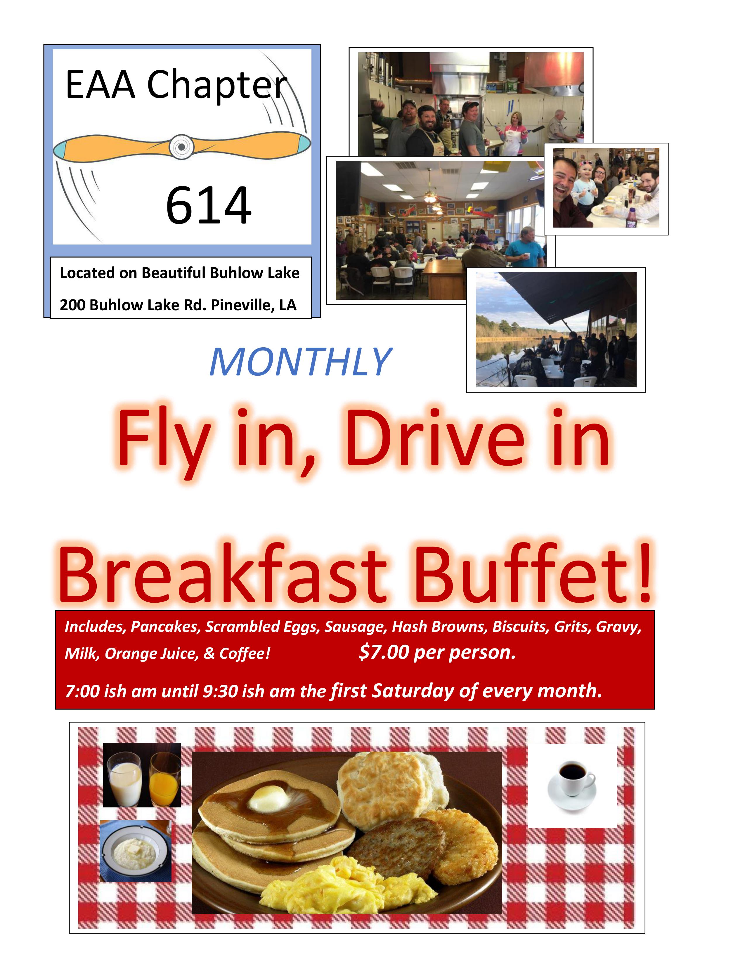 Buhlow Fly In, Drive In Breakfast