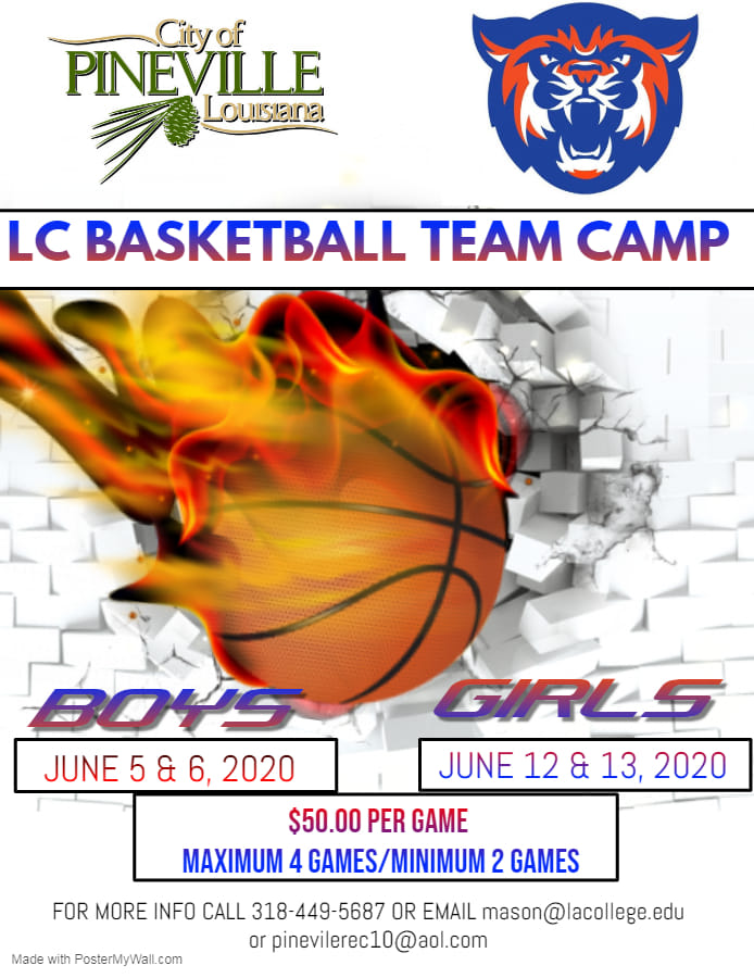 LC Basketball Team Camp