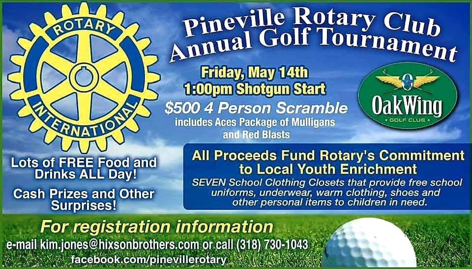 Pineville Rotary Club Golf Tournament