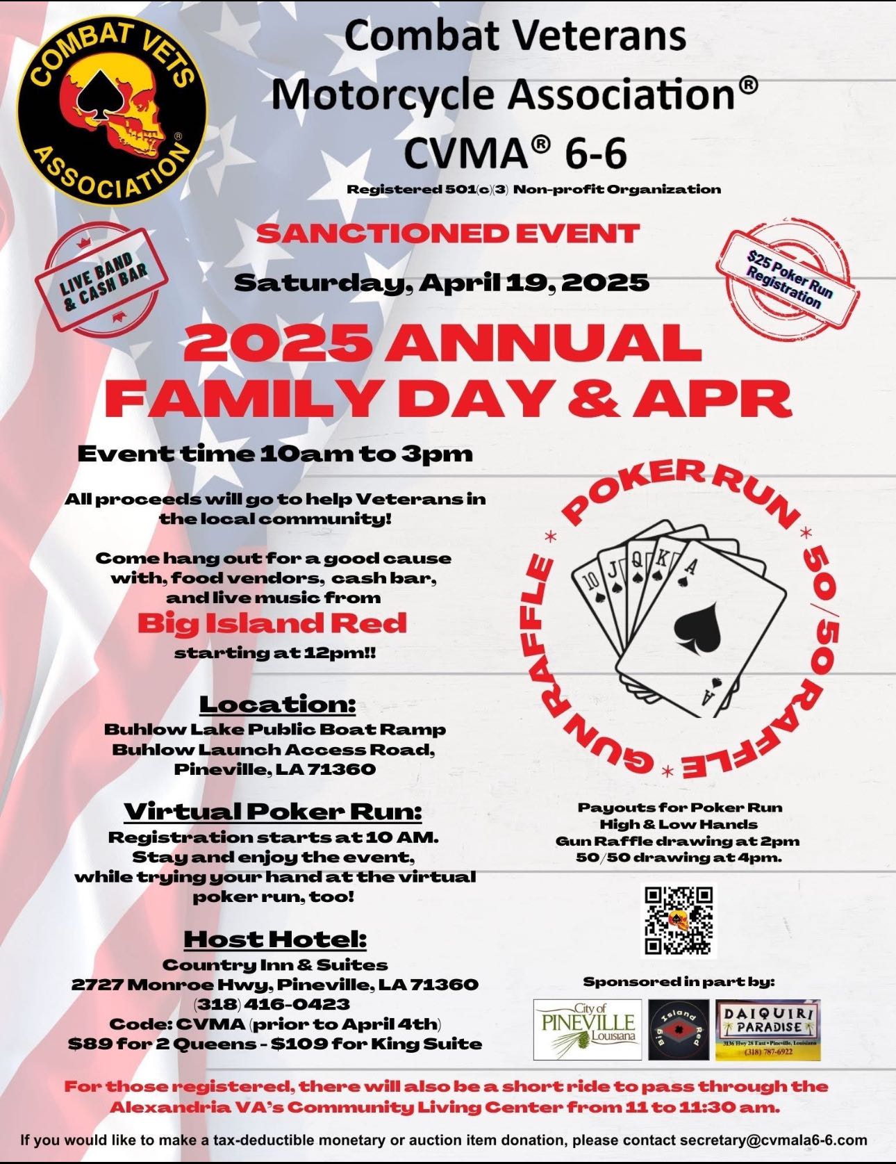 Combat Vet Motorcycle Assoc. Family Day